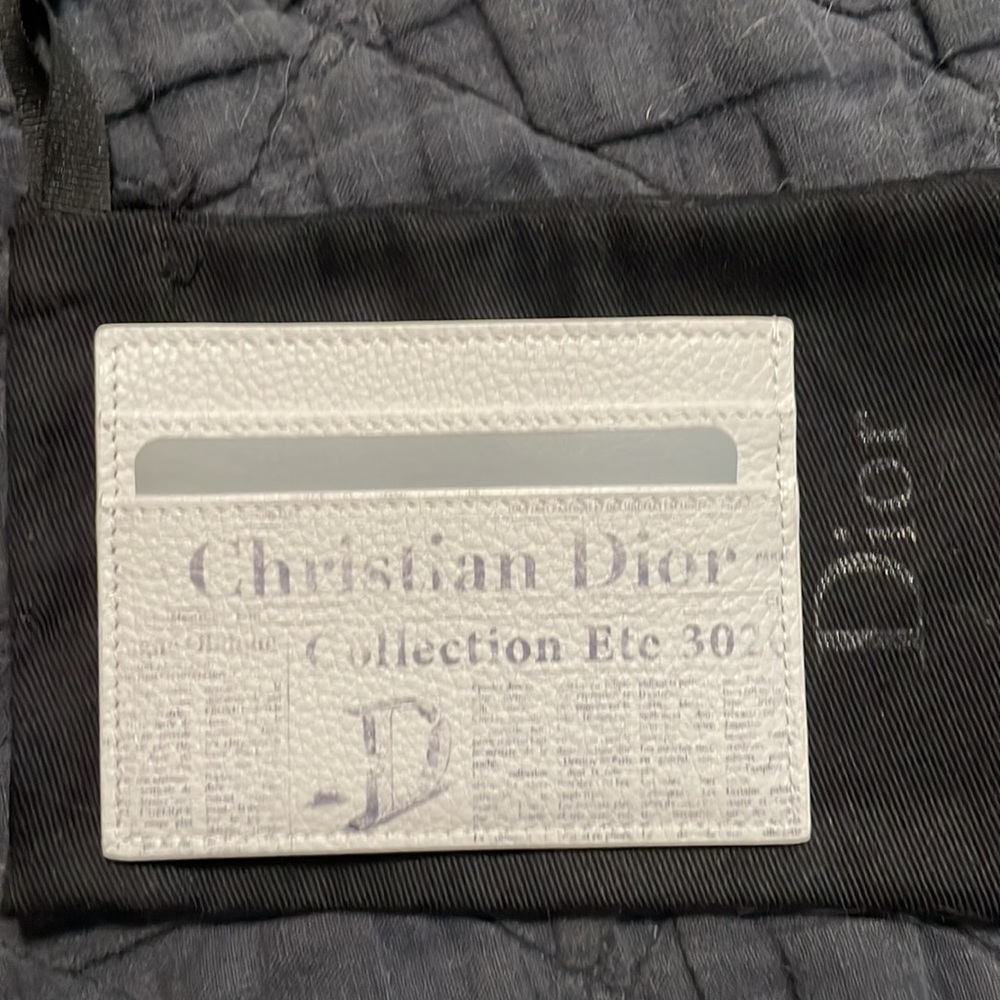 dior x daniel arsham card holder